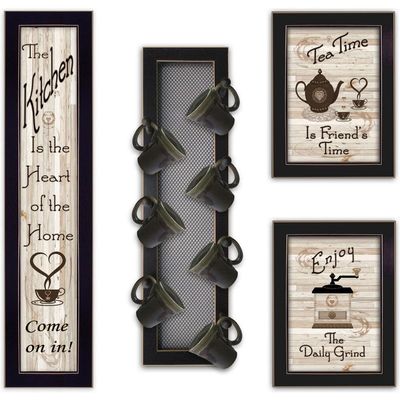 Trendy Decor 4U V434-MPV-712 Kitchen Collection Wall Art By Millwork Engineering - Farmhouse Food