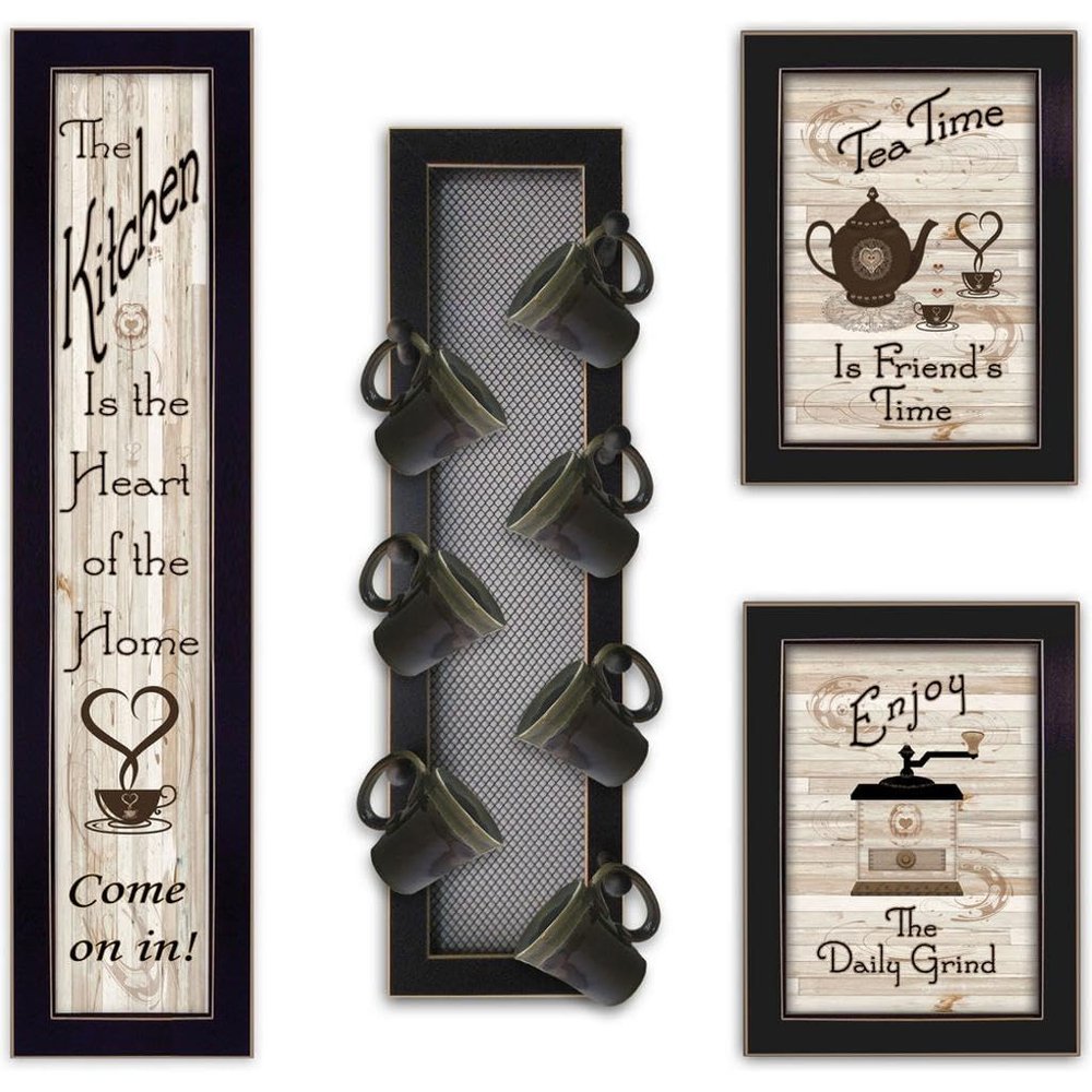 Trendy Decor 4U V434-MPV-712 Kitchen Collection Wall Art By Millwork Engineering - Farmhouse Food