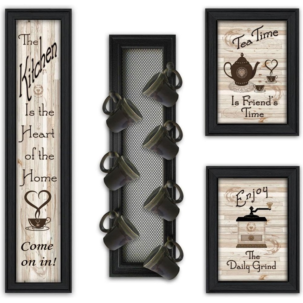 Trendy Decor 4U V434-MPV-405 Kitchen Collection Wall Art By Millwork Engineering - Farmhouse Food
