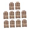 Cabilock 10pcs Cups Organizer Trays Paper Pulp Storage Containers for Kitchen Simple Design for Home Use view 1