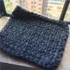Daoyuan Chunky Knit Blanket Soft and Huge Throw Modern Bedding Handwoven Chenille for Bed Room/Couch/Bed/Pet Mat/Baby Blanket/Gift,Beautiful Home Decoration view 1