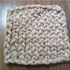 Daoyuan Chunky Knit Blanket Soft and Huge Throw Modern Bedding Handwoven Chenille for Bed Room/Couch/Bed/Pet Mat/Baby Blanket/Gift,Beautiful Home Decoration view 1