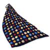 Lunarable Universe Lounger Chair Bag, Planets of Solar System Like Earth Jupiter Saturn Mars and Venus Blurry Look, High Capacity Storage with Handle Container, Lounger Size, Navy Blue view 2