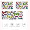 Blueangle Colorful Butterflies Satin Pillowcase for Hair and Skin Silk Pillowcase, Queen Size(20x30 inches) - Satin Pillow Covers with Envelope Closure view 2
