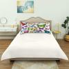 Blueangle Colorful Butterflies Satin Pillowcase for Hair and Skin Silk Pillowcase, Queen Size(20x30 inches) - Satin Pillow Covers with Envelope Closure view 4