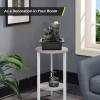 Dyna-Living Water Fountains Indoor Tabletop Fountain with Pump Waterfall Fountain Indoor Coloured LED Lights Desk Water Fountains for Home Office Decor Style 1 view 3