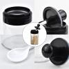3PCS Glass Seasoning Jar, Transparent Empty Spice Container, Used for Oil, Salt, Sugar, Honey, Spice Seasoning Device view 4