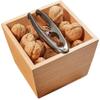 Nutcracker Nutcracker Nut Tong Walnuts, With Exquisite Wood Organizer, Durable Alloy, Mechanical Peeling Machine, For Walnuts, Hazelnuts, Almonds, Pecans Etc. view 1