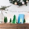 Cabilock 15pcs Mini Pine Tree Model for DIY Landscape Decoration Xmas view 3