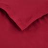 1 Pcs Light-Weight Cotton Comforter Bedding Set with Pillow Sham Goose Down-Alternative 500 GSM Premium Quality Comforter Set Oversized Queen, Burgundy view 4