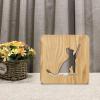 AUNKIER Cat Shape Night Light, Personalized LED Bedroom Decor, Christmas Birthday Gifts for Girlfriends, Women, Children and Boys Nursery view 4