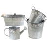 4pcs Creative Iron Flower Vase Modern Artistic Flower Bucket for Home Decor Includes Designs for Desktop Storage Stylish Decorative Pots view 1
