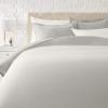 1 Pcs Light-Weight Cotton Comforter Bedding Set with Pillow Sham Goose Down-Alternative 500 GSM Premium Quality Comforter Set Oversized Queen, Silver view 1