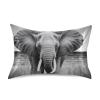 Blueangle Elephant Satin Pillowcase for Hair and Skin Silk Pillowcase, Queen Size(20x30 inches) - Satin Pillow Covers with Envelope Closure view 1