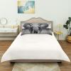 Blueangle Elephant Satin Pillowcase for Hair and Skin Silk Pillowcase, Queen Size(20x30 inches) - Satin Pillow Covers with Envelope Closure view 4
