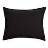 1 Pcs Light-Weight Cotton Comforter Bedding Set with Pillow Sham Goose Down-Alternative 500 GSM Premium Quality Comforter Set Oversized Queen, Black view 3