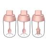 3PCS Glass Seasoning Jar, Spoon and Lid 2 In 1 Design, Transparent Empty Spice Container, for Oil, Salt, Sugar, Honey, Spice Seasoning Device view 1
