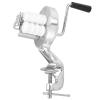 BHDD Macaroni Noodle Pasta Press Machine, Manual Pasta Makers Stainless Steel Spaghetti Maker Noodle Maker Noodle Press Hand Crank Noodle Machine, Lightweight, for Kitchen DIY Making Macaroni view 1