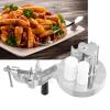 BHDD Macaroni Noodle Pasta Press Machine, Manual Pasta Makers Stainless Steel Spaghetti Maker Noodle Maker Noodle Press Hand Crank Noodle Machine, Lightweight, for Kitchen DIY Making Macaroni view 3