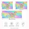 Blueangle Rainbow Unicorn Satin Pillowcase for Hair and Skin Silk Pillowcase, Queen Size(20x30 inches) - Satin Pillow Covers with Envelope Closure view 2