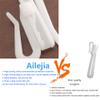 Ailejia 20pcs Plastic Adjustable Pinch Pleat Hook Depth Pinch Pleat Locking Curtain Tape Hook Curtain Hooks for Door Curtain and Shower Curtain (70mm,20pcs) view 2