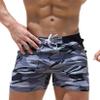 Andongnywell Men's Swimsuit Camo Quick Dry Mens Swimming Shorts Trunks with Pocket Camouflage Short Pants (Gray,Large) view 1