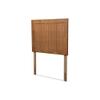 Baxton Studio Patwin Modern and Contemporary Transitional Ash Walnut Finished Wood Twin Size Headboard view 1