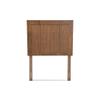Baxton Studio Patwin Modern and Contemporary Transitional Ash Walnut Finished Wood Twin Size Headboard view 4