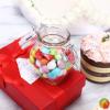 12 Pack 4 Oz Clear Small Glass Jars With Clear Flip Lids and Metal Bails view 1