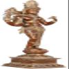 Exotic India The Beauty of Ardhanarishvara - Brass Statue - Color Brown Chola Color view 2