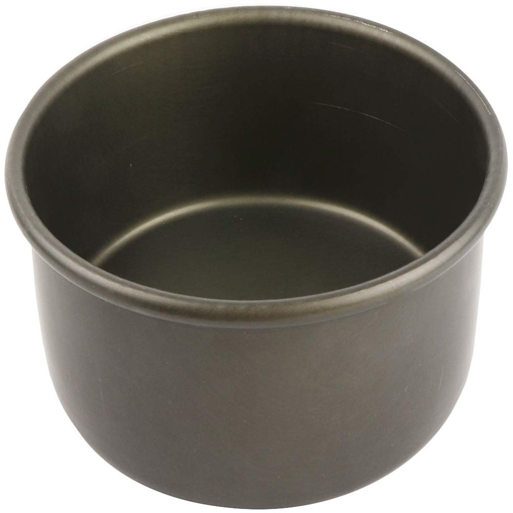 Allied Metal CPHA7X3 Hard-Coat-Anodized Aluminum Pizza Pan 7 Inch Diameter x 3 Inch High