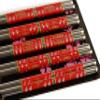 [100 PAIRS] Premium Red Flower Reusable Stainless Steel Chopsticks - Metal Stainless Steel Chopsticks Set - Great for Dinner, Kitchen, Ramen, Dishwasher Safe by EcoQuality (8.8 inches) view 2