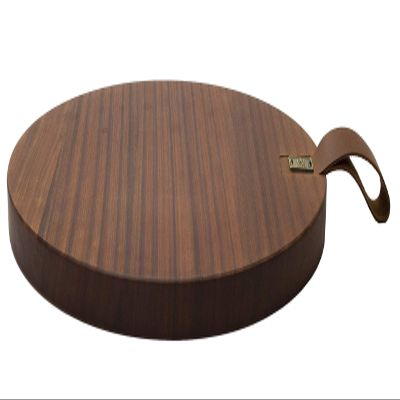 A&E Millwork LTD Large Oval Mahogany Edge Grain Luxury Cutting Board
