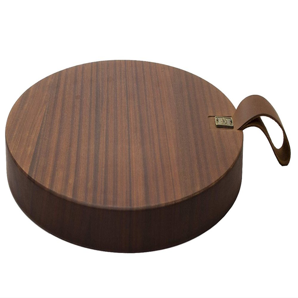 A&E Millwork LTD Large Oval Mahogany Edge Grain Luxury Cutting Board