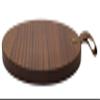 A&E Millwork LTD Large Oval Mahogany Edge Grain Luxury Cutting Board view 1