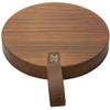 A&E Millwork LTD Large Oval Mahogany Edge Grain Luxury Cutting Board view 2