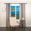 Decopolitan Cage 1" Curtain Rod Set, 18 to 36 Inches, Black view 4