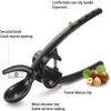 Multifunctional Chestnut Tongs,Walnut Tongs,Aluminum Alloy Nut Peeling Machine,for Chestnut Nuts,Walnuts,Almonds and Hazelnuts Easily Peeled Off view 3
