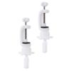 ULTECHNOVO 2pcs Headform Holder Wig Stand Cosmetology Manikin Stand Models Wigs Microphone Mount Wig Mannequin Head Rack Mannequin Stand Mannequin Head Bracket Cosmetic Head Clip view 1