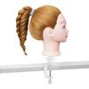 ULTECHNOVO 2pcs Headform Holder Wig Stand Cosmetology Manikin Stand Models Wigs Microphone Mount Wig Mannequin Head Rack Mannequin Stand Mannequin Head Bracket Cosmetic Head Clip view 4