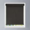 Linen Avenue Custom Cordless Cassette 1% Solar Roller Shade, 38 W x 66 H Shadow (Arrives 1/4" Narrower) view 1