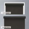 Linen Avenue Custom Cordless Cassette 1% Solar Roller Shade, 38 W x 66 H Shadow (Arrives 1/4" Narrower) view 4