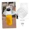 Cabilock Plastic Juice Bottles with Lids 6pcs 500ml PET Xmas view 3