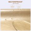 Faux Leather Sheets 140x100cm 54''x39'' Synthetic PU Fabric Material for Sewing, DIY Art Crafts, Upholstery(Color:Olive Green) view 3