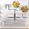 Commercial Nonstick Crepe Maker 40cm Stainless Steel Crepe Batter Spreader Batter Egg Biscuit Roll Maker Pancake Pizza Batter Pancake Maker Tool (US Stock) view 3