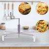 Commercial Nonstick Crepe Maker 40cm Stainless Steel Crepe Batter Spreader Batter Egg Biscuit Roll Maker Pancake Pizza Batter Pancake Maker Tool (US Stock) view 4