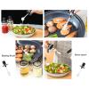 3PCS Glass Seasoning Pot, Seasoning Pot With Sealed Lid, For Oil, Salt, Sugar and Honey, Spice Seasoning, Spice/herb for Kitchen view 3