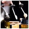 3PCS Glass Seasoning Pot, Seasoning Pot With Sealed Lid, For Oil, Salt, Sugar and Honey, Spice Seasoning, Spice/herb for Kitchen view 4