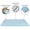BizChair 3 inch Cooling Gel Mattress Topper, CertiPUR-US Certified Memory Foam, Twin view 4