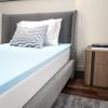 BizChair 2 inch Cooling Gel Mattress Topper, CertiPUR-US Certified Memory Foam, Twin view 3